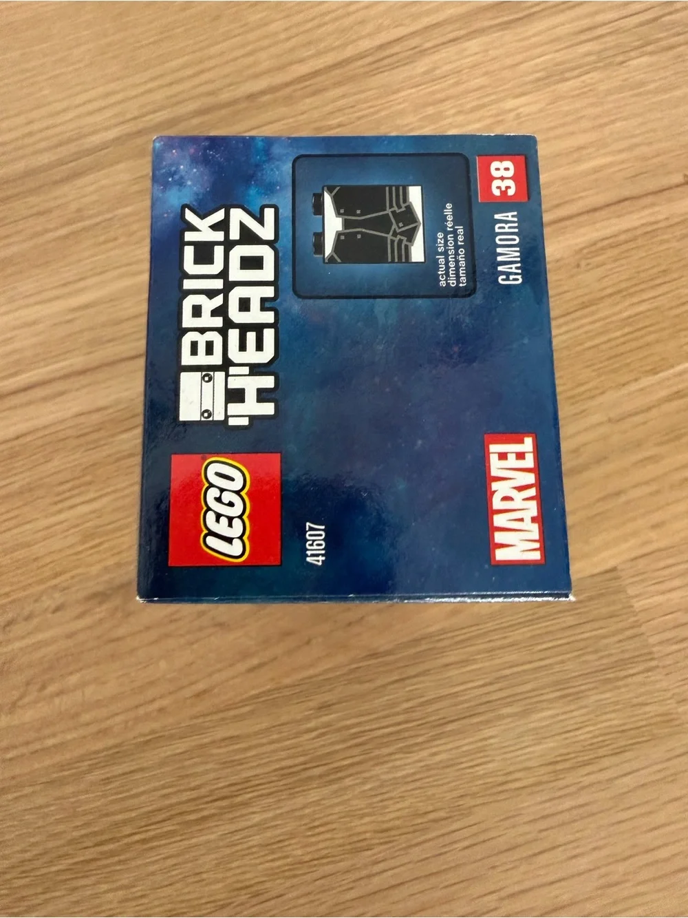 Lego BrickHeadz Gamora Box - Green, Black, Blue